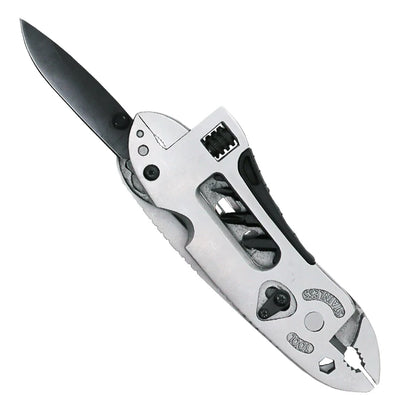 Repair Survival Hand Multi Tools Mini Multitool Pliers Pocket Knife Screwdriver Set Kit Adjustable Wrench Jaw Spanner