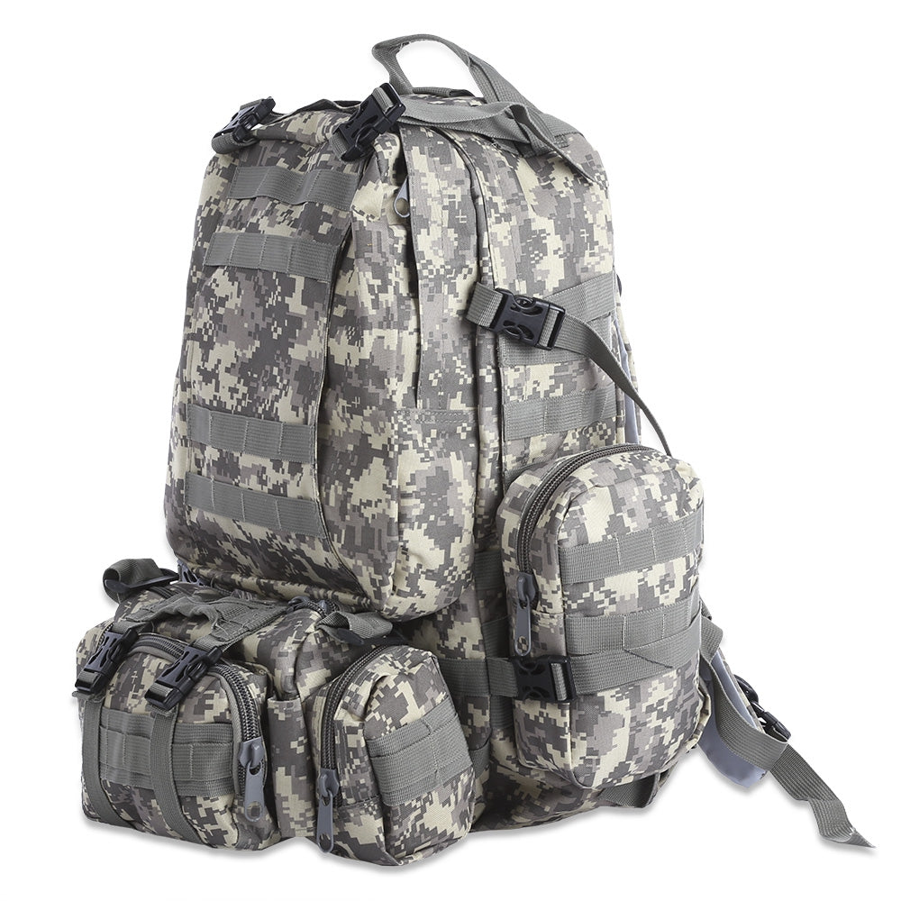 Outlife 50L Multifunction Molle Camouflage Backpack for Outdoor Sport Climbing Hiking Camping