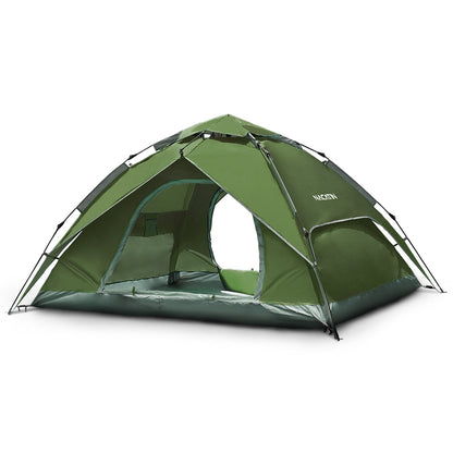 NACATIN Automatic Dome Tent Double-skin Spring-loaded Camping Waterproof Oxford PU 3000mm Outdoor Mosquito Net