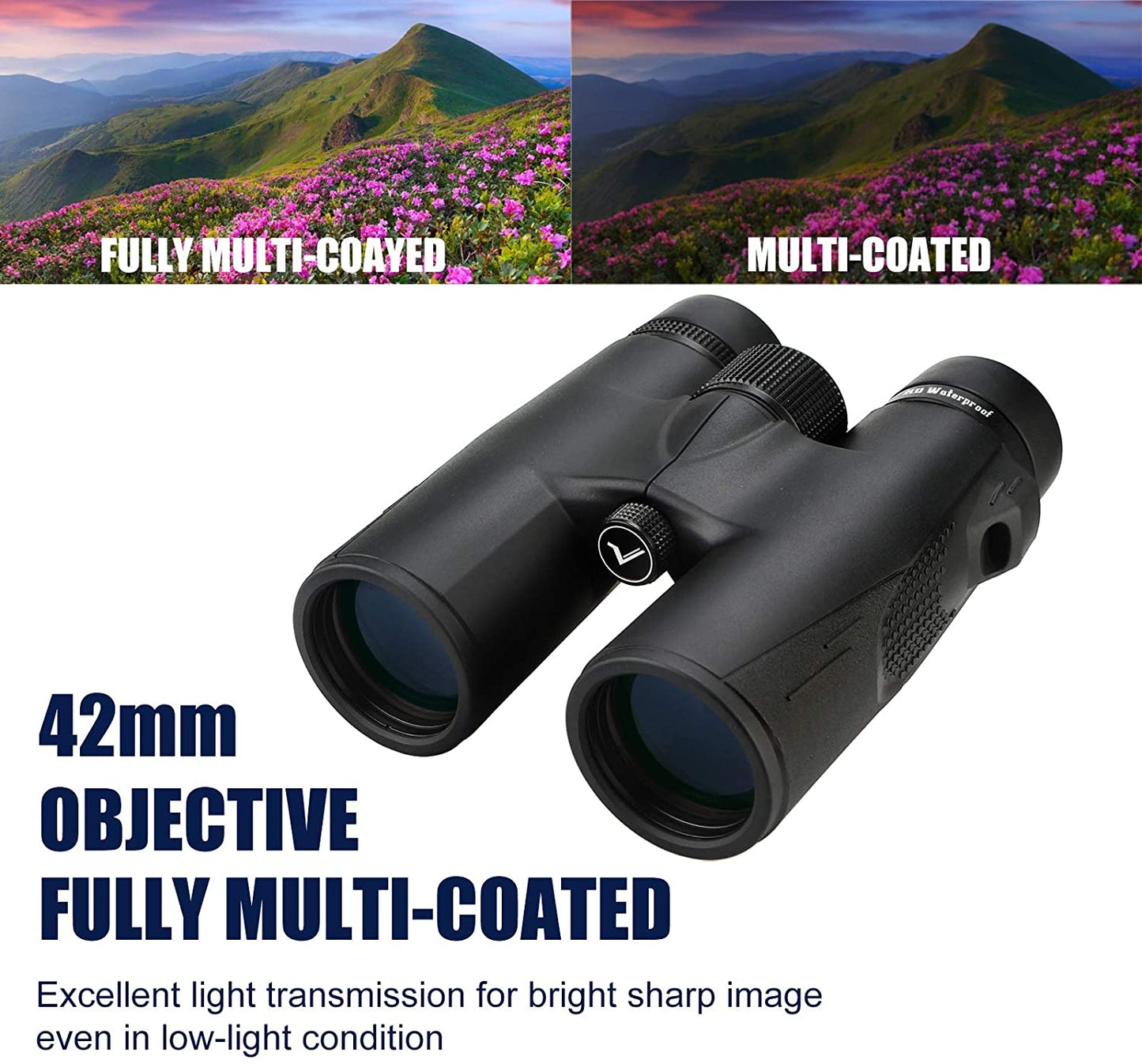 Svbony SV47 Binoculars 10x42 HD Waterproof BirdWatching Moncular Telescope for Adults FMC Lens Bak4 Prism for Hunting Camping