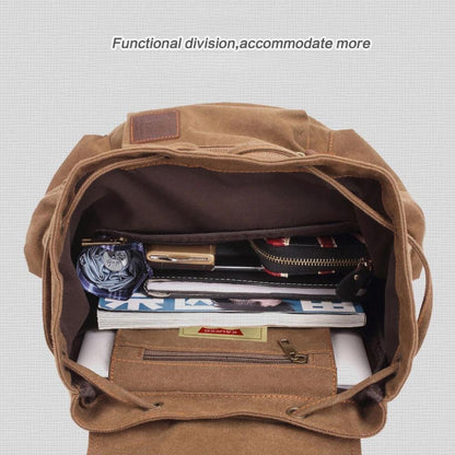 Vintage Canvas Backpacks Men and Women Bags Travel Students Casual for Hiking Travel Camping Backpack Mochila Masculina