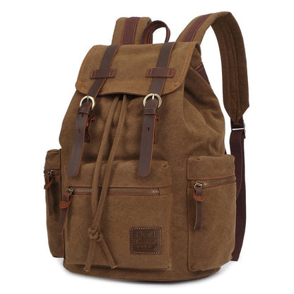 Vintage Canvas Backpacks Men and Women Bags Travel Students Casual for Hiking Travel Camping Backpack Mochila Masculina