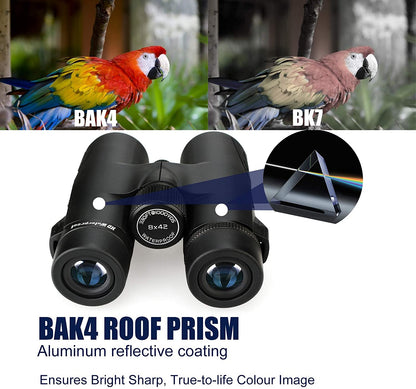 Svbony SV47 Binoculars 10x42 HD Waterproof BirdWatching Moncular Telescope for Adults FMC Lens Bak4 Prism for Hunting Camping