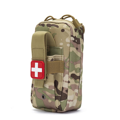 Outdoor First Aid Kit Tactical Molle Medical Bag Military EDC Waist Pack Hunting Camping Climbing Emergency Survival Bag