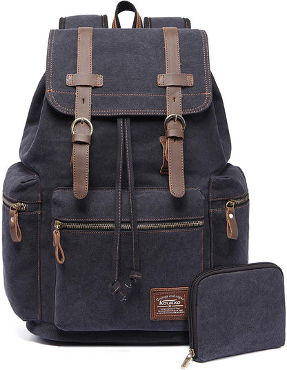 Vintage Canvas Backpacks Men and Women Bags Travel Students Casual for Hiking Travel Camping Backpack Mochila Masculina