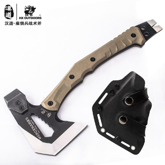 HX Tactical Engineer Axe Rescue Axe Camp Artillery Fire Rescue Axe Hammer survival firefighter camping supplies axe tomahawk