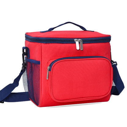 Thermal Insulated Cooler Bags Large Women Men Picnic Lunch Bento Box Trips BBQ Meal Ice Zip Pack Accessories Supplies Products