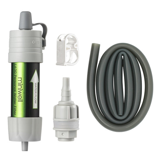 Miniwell Outdoor Portable Survival Water Purification Purifier can drink water directly for camping emergency kit