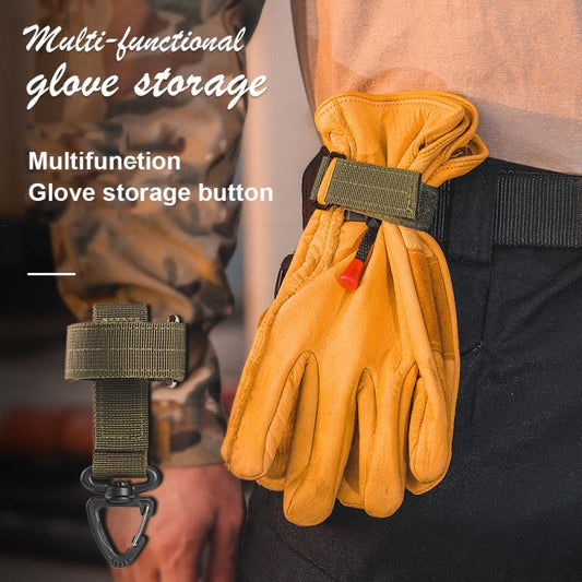 Multipurpose Glove Hanging Buckle Outdoor Climbing Rope Storage Backpack Buckle Carabiner Clips Camping EDC Survival Buckle