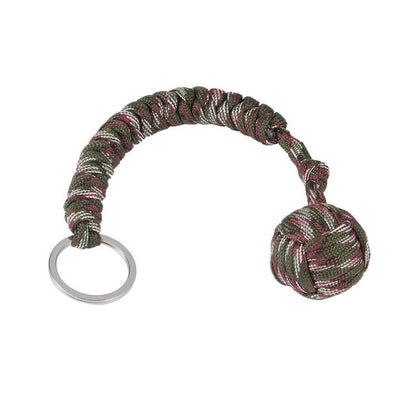 REIZ Outdoor Security protecting Monkey Fist Self Defense Tool Lanyard Survival Multifunctional Key Chain For Girl Outdoor Tools