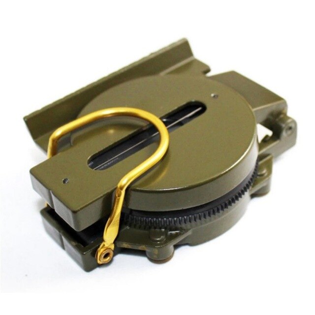 Camping Survival Compass Military Sighting Luminous Waterproof Compass Geological Digital Compass Outdoor Equipment